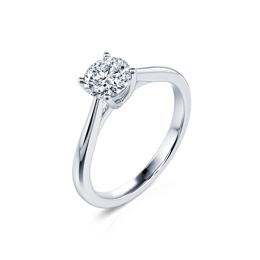 Soline Lab - Solitaire platine diamant de synthèse #2