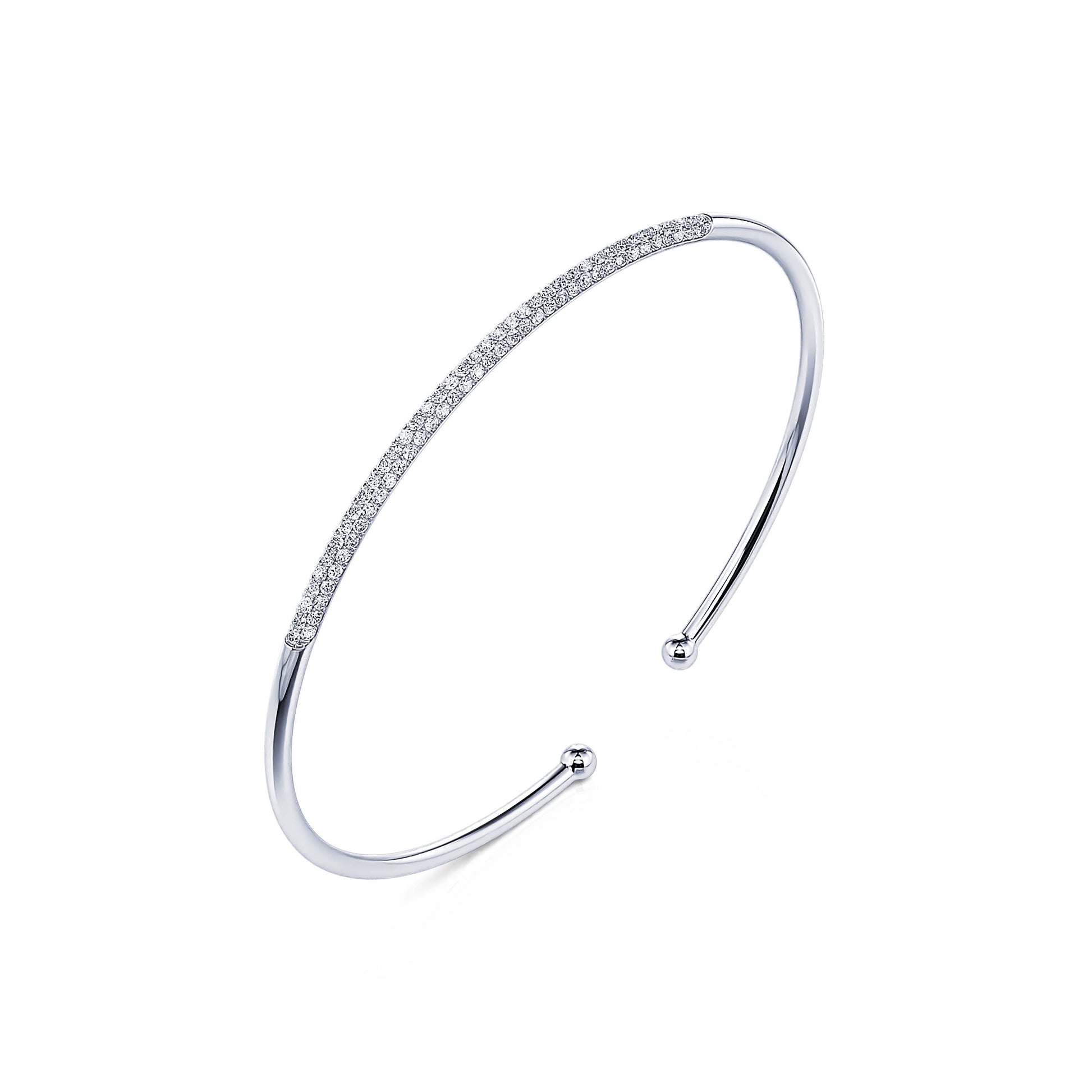 Bracelet diamant or blanc Lilia 1