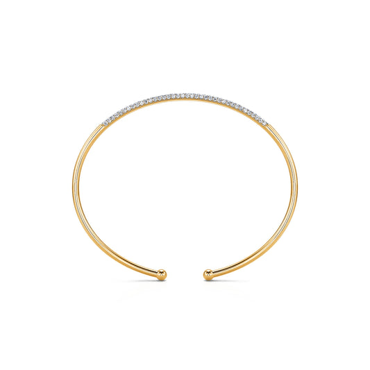 Lilia - Bracelet diamant or jaune #2