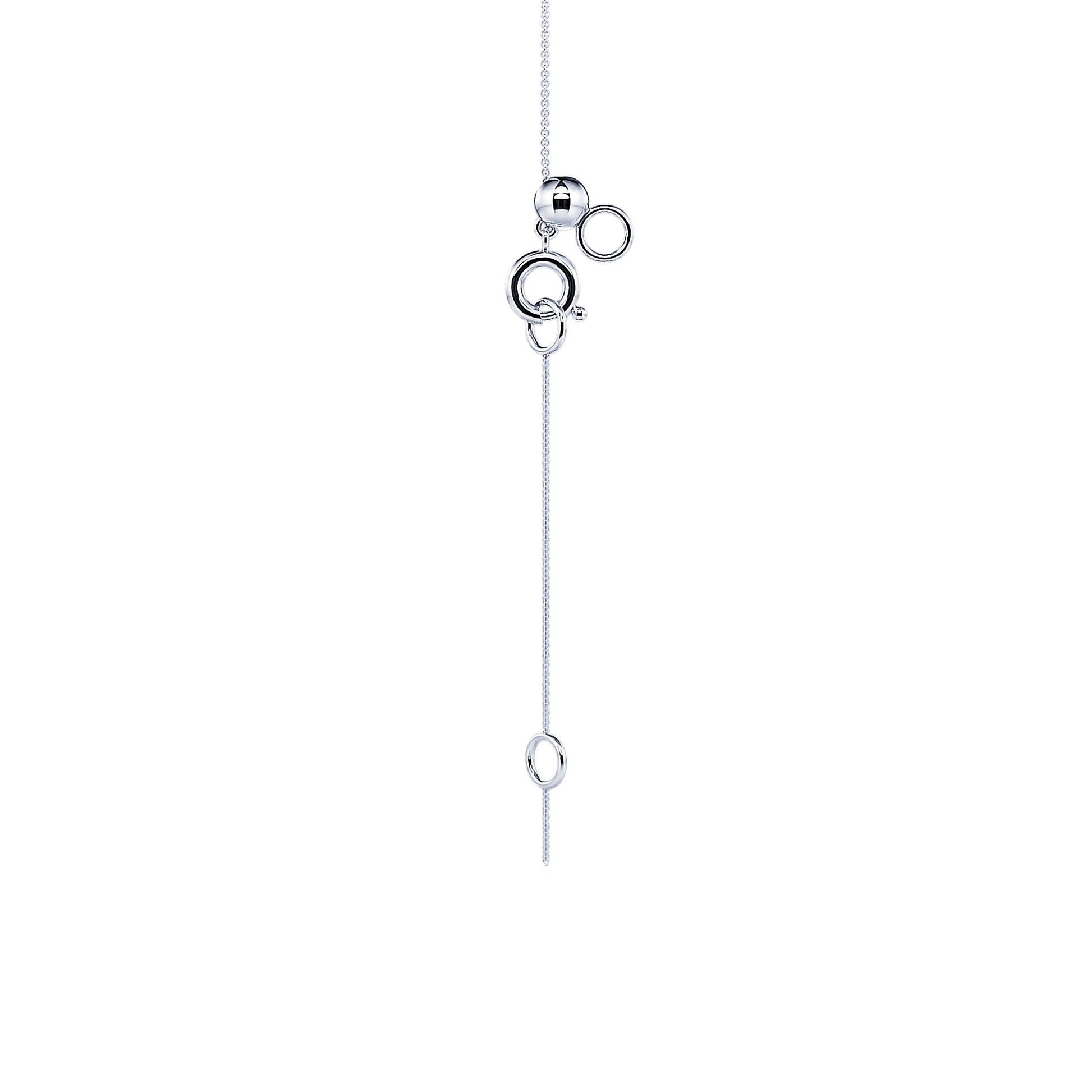 Collier diamant or blanc Yaelle 3