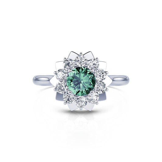 Colombine Saphir Vert