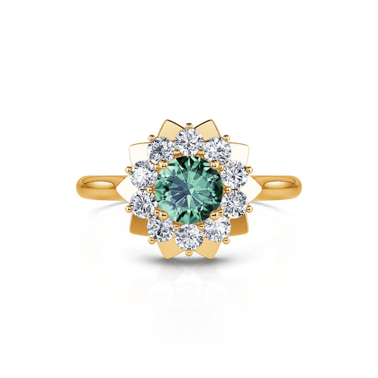 Colombine Saphir Vert