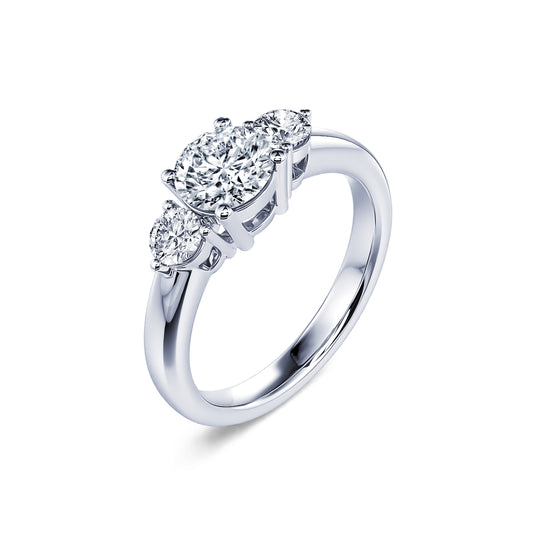 Alaia Lab - Bague de fiançailles platine diamant de synthèse #2