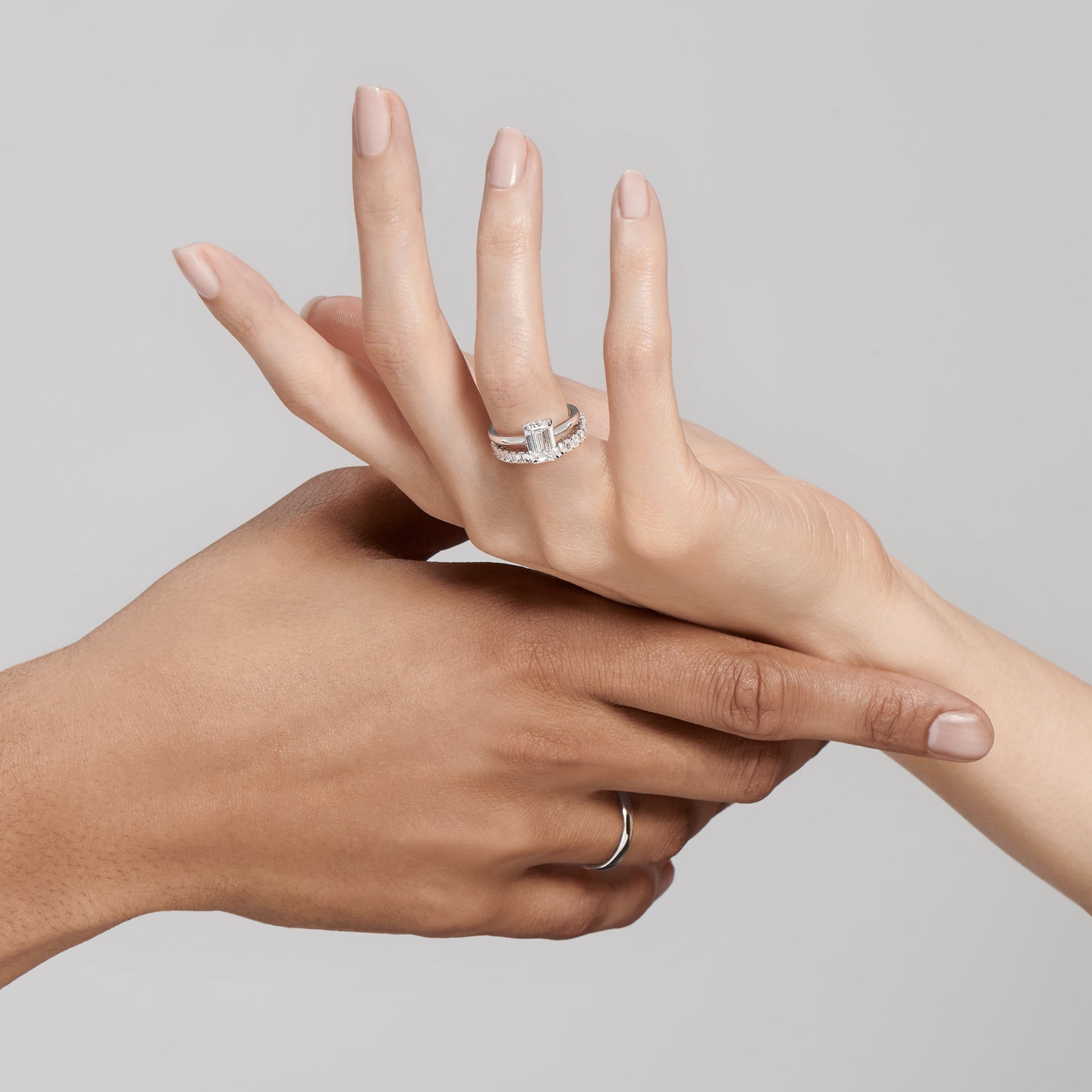 Alliance ruban platine Patsy 2