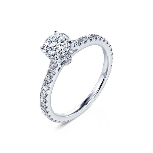 Chloé Lab - Solitaire diamant de synthèse en platine #2