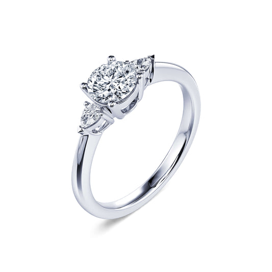 Maylis Lab - Solitaire diamant de synthèse en platine #2