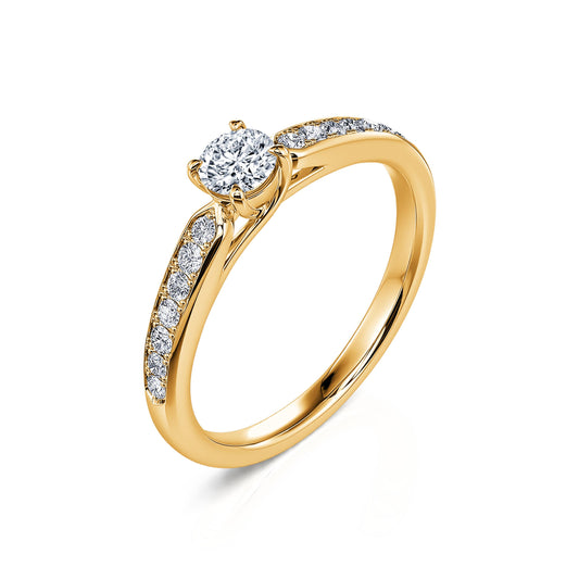 Ofé - Solitaire or jaune diamant #2