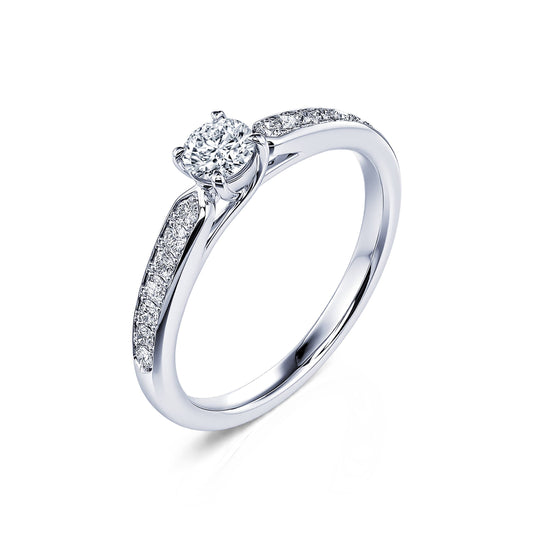 Ofé - Solitaire platine diamant #2