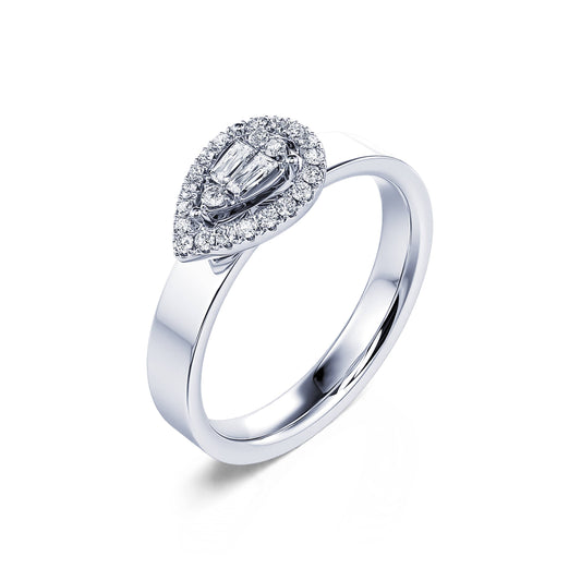 Vero - Bague platine et diamants #2