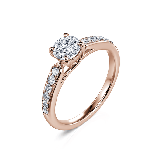 Ofé Lab&nbsp;-&nbsp;Solitaire or rose diamant de synthèse #2