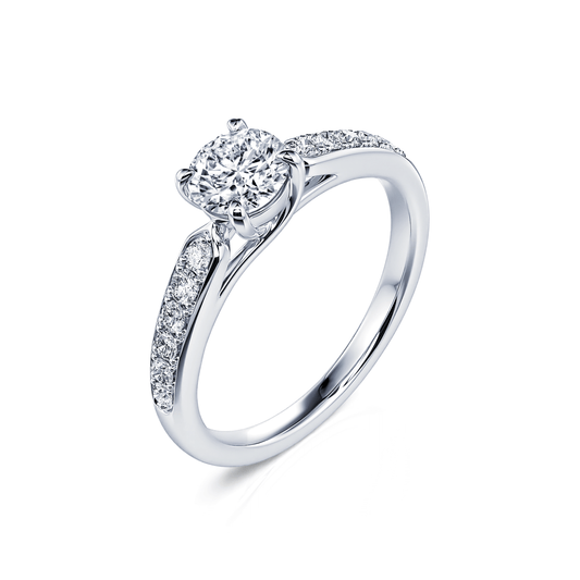 Ofé Lab&nbsp;-&nbsp;Solitaire platine diamant de synthèse #2