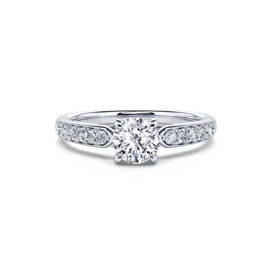 Ofé Lab&nbsp;-&nbsp;Solitaire platine diamant de synthèse #1