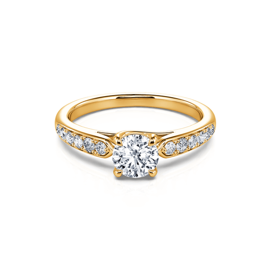 Ofé Lab - Solitaire or jaune diamant de synthèse #2