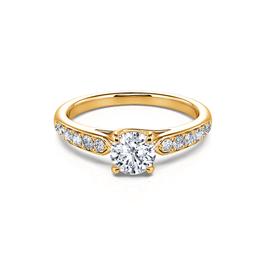 Ofé Lab&nbsp;-&nbsp;Solitaire or jaune diamant de synthèse #2