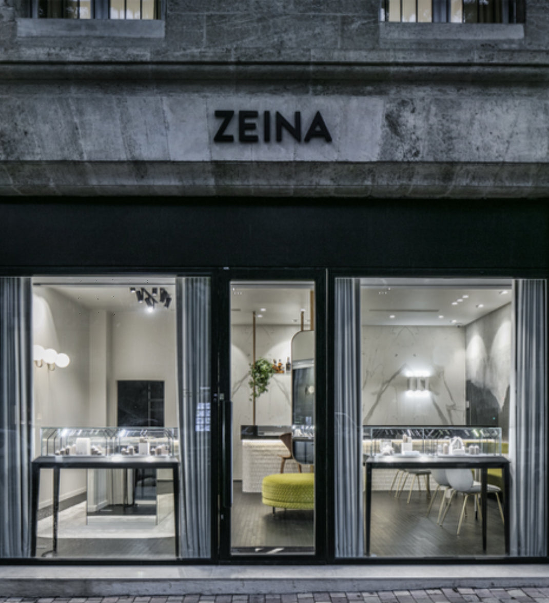 Devanture bijouterie Bordeaux Zeina