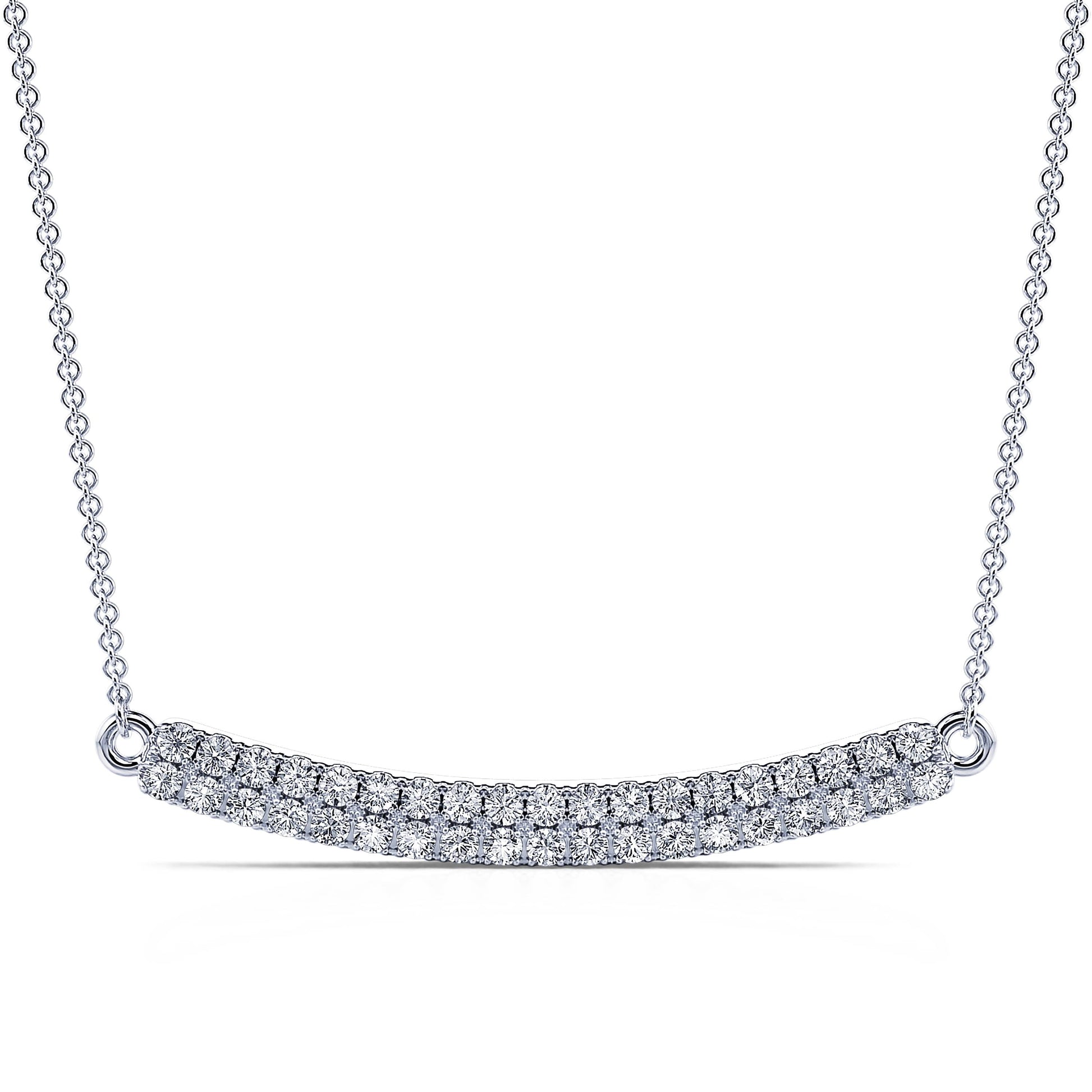 Collier diamant or blanc Yaelle 4