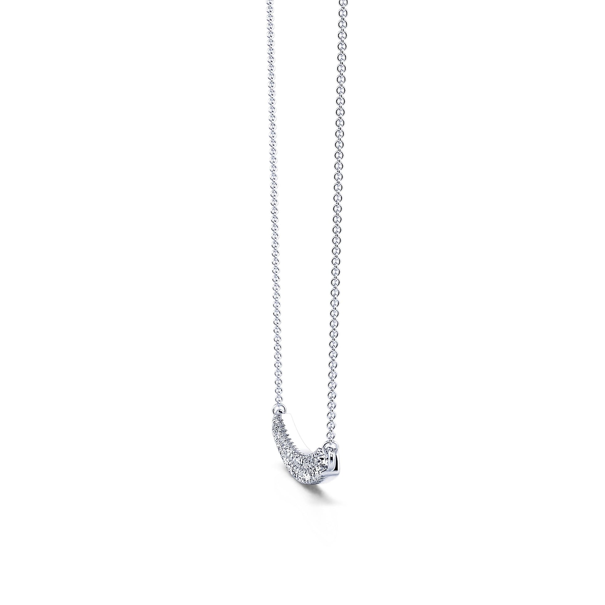 Collier diamant or blanc Yaelle 2