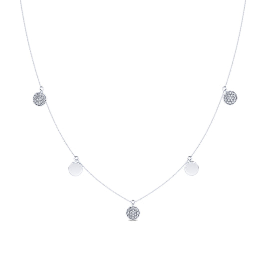 Louna&nbsp;-&nbsp;Collier or blanc et diamant  #2