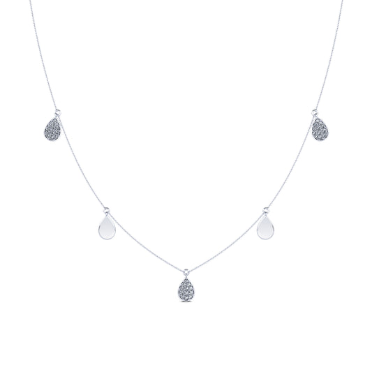 Alma&nbsp;-&nbsp;Collier or blanc multi pendantifs #2