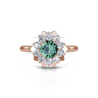 Colombine Saphir Vert