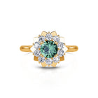 Colombine Saphir Vert