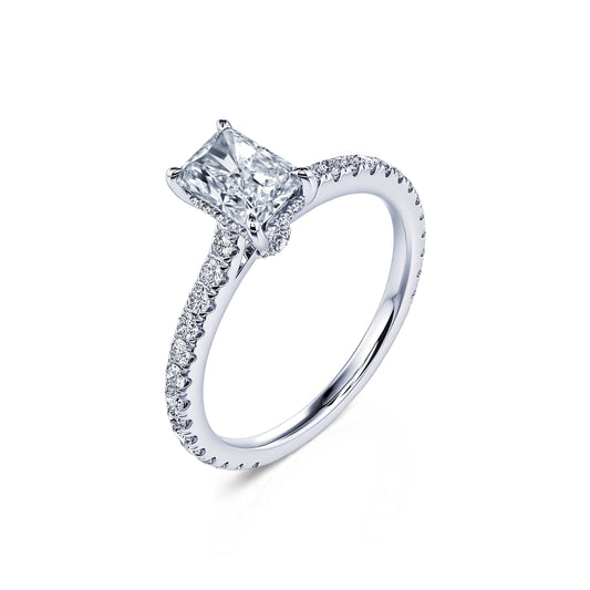 Lana&nbsp;-&nbsp;Solitaire platine diamant Radiant #2