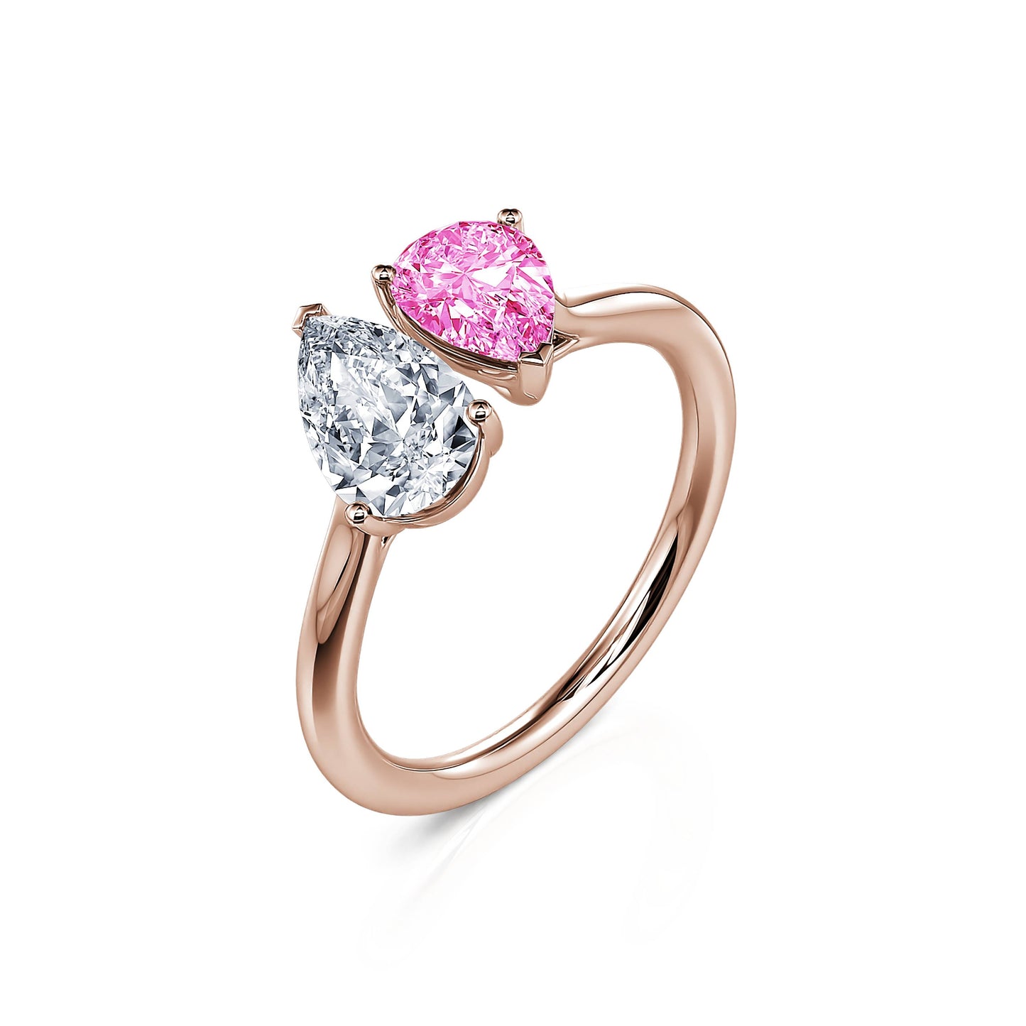 Dua Spinelle Rose