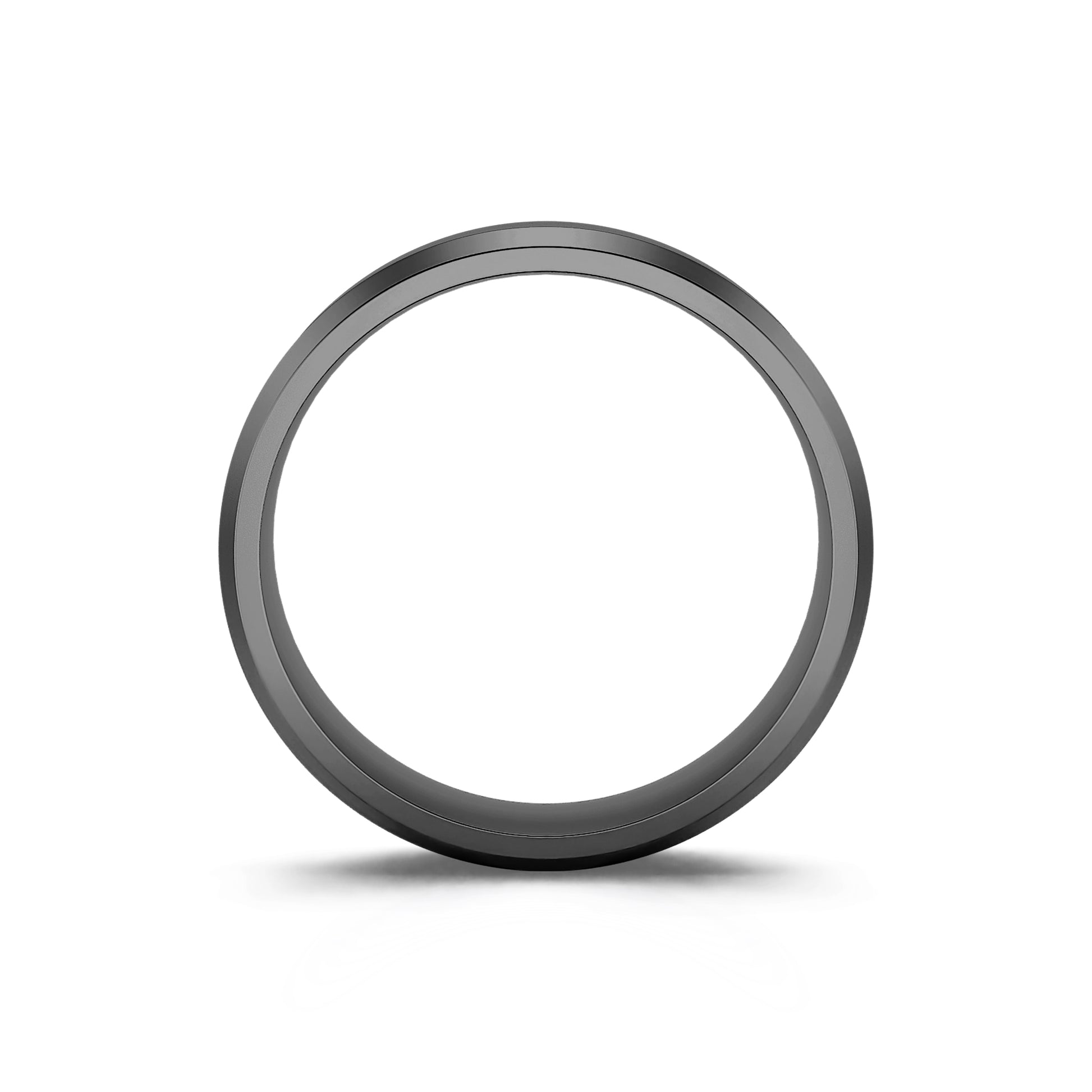 Alliance ruban épaulé zirconium Aaron 4