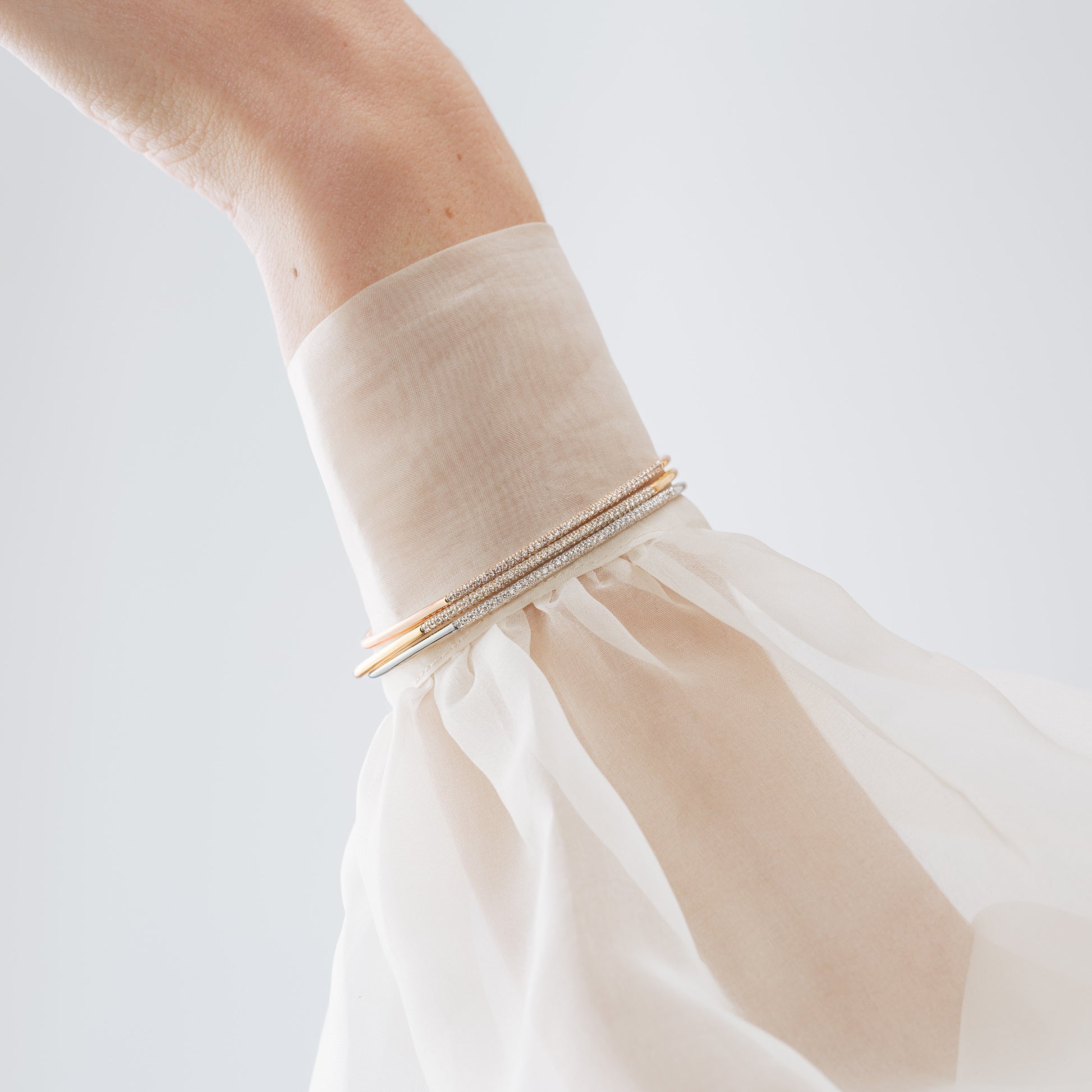 Bracelet diamant or jaune Lilia 5