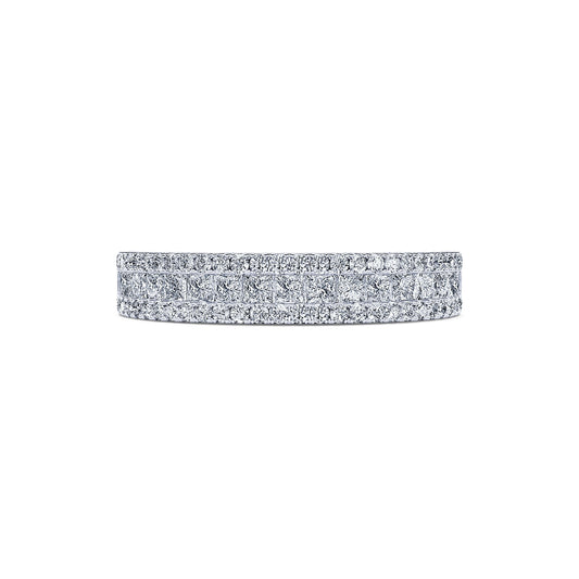 Adriana&nbsp;-&nbsp;Alliance demi tour diamant platine #2