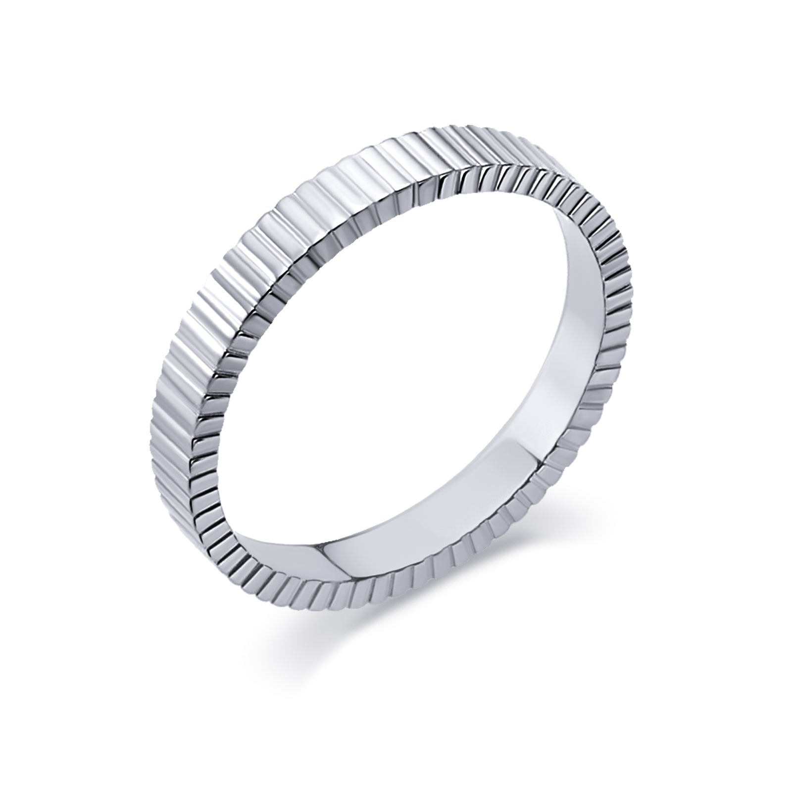 Alliance guillochée or blanc Alex S 1
