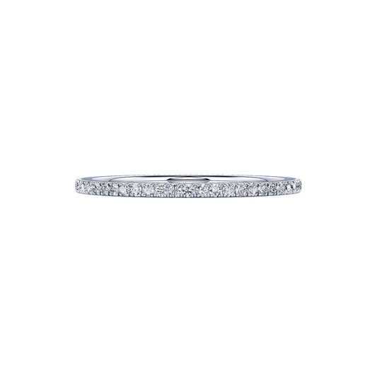 Ambre&nbsp;-&nbsp;Alliance tour complet diamant platine #2