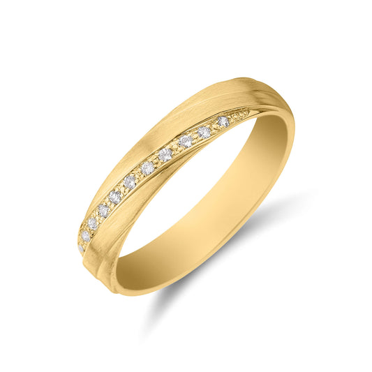 Azelle&nbsp;-&nbsp;Alliance or jaune diamant #1