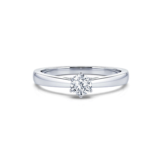 Benelie - Solitaire diamant platine #1