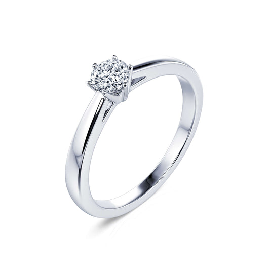 Benelie - Solitaire diamant platine #2
