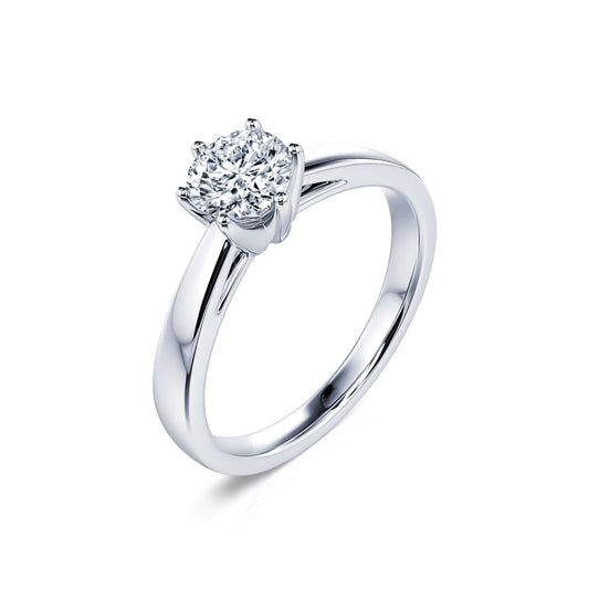 Benelie Lab - Solitaire diamant de synthèse platine #2