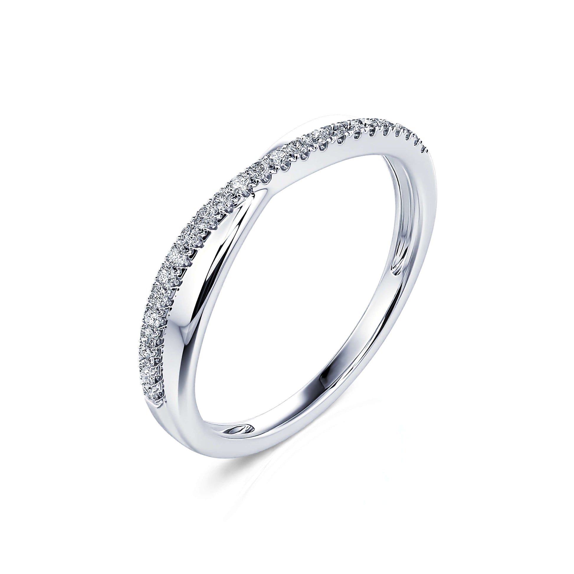 Alliance diamant platine Callia 1