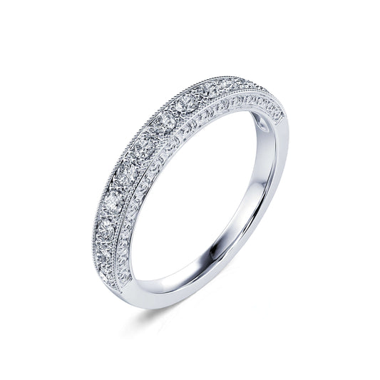 Christy&nbsp;-&nbsp;Alliance demi tour diamant platine #1