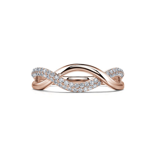 Clara&nbsp;-&nbsp;Alliance or rose diamant #2