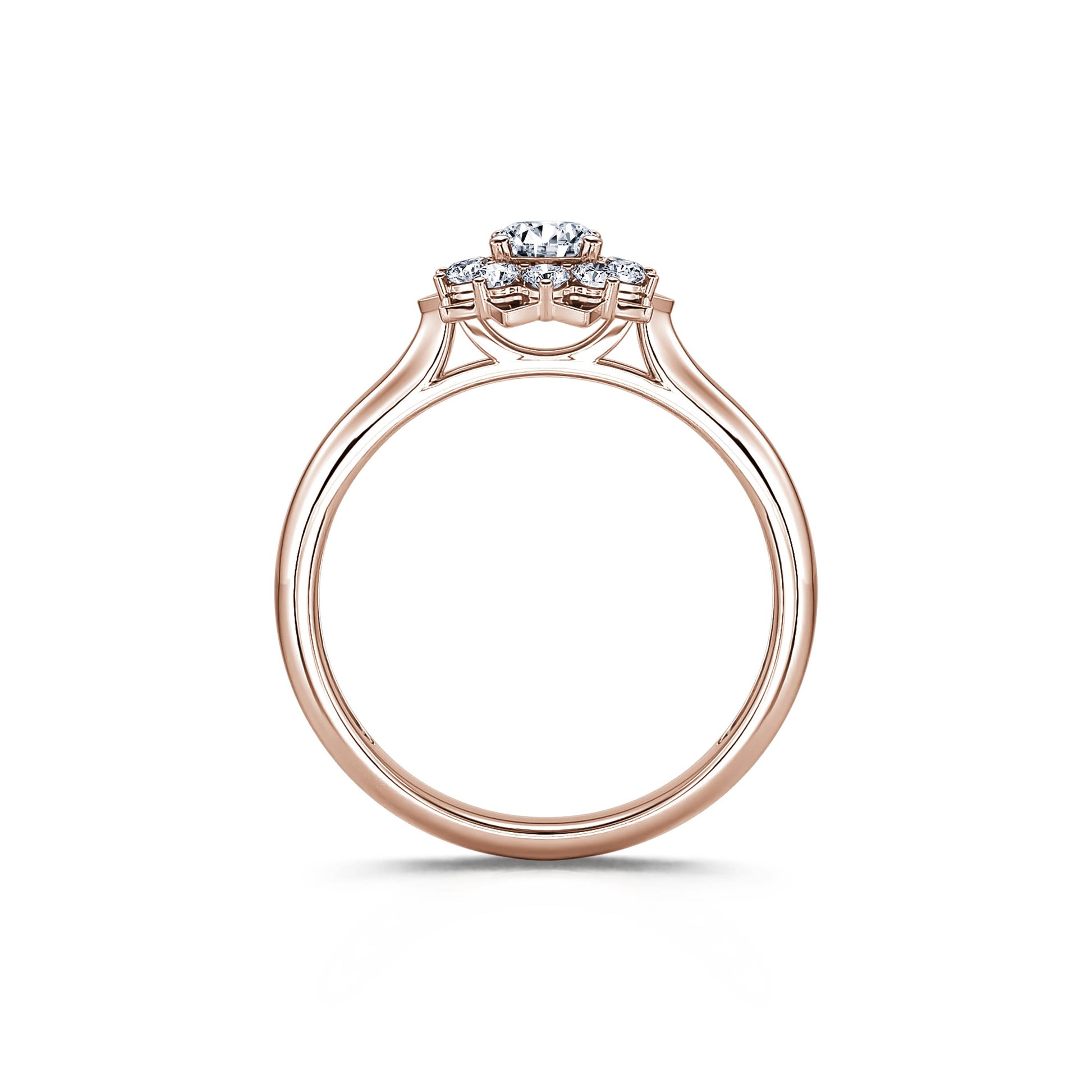 Bague marguerite diamant  Colombine 3