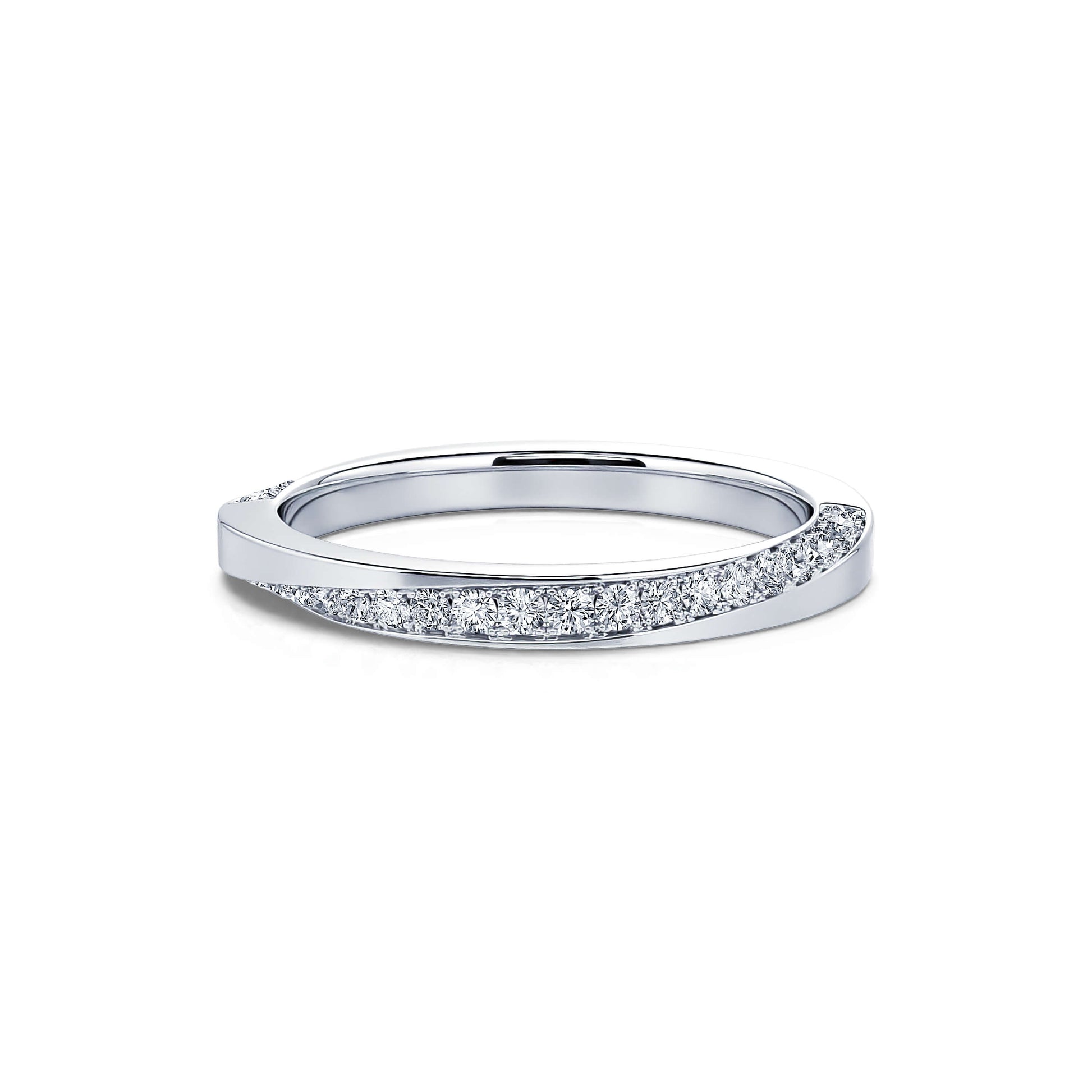 Alliance tour complet platine diamant Duchesse 3