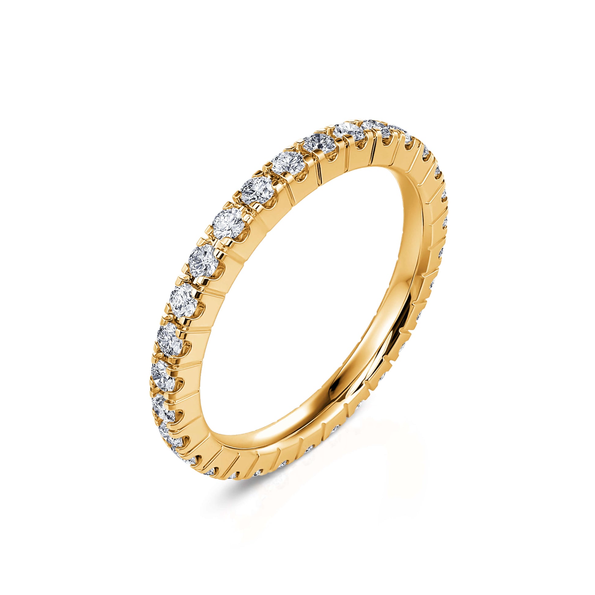 Tour complet diamant or jaune Éléa 1