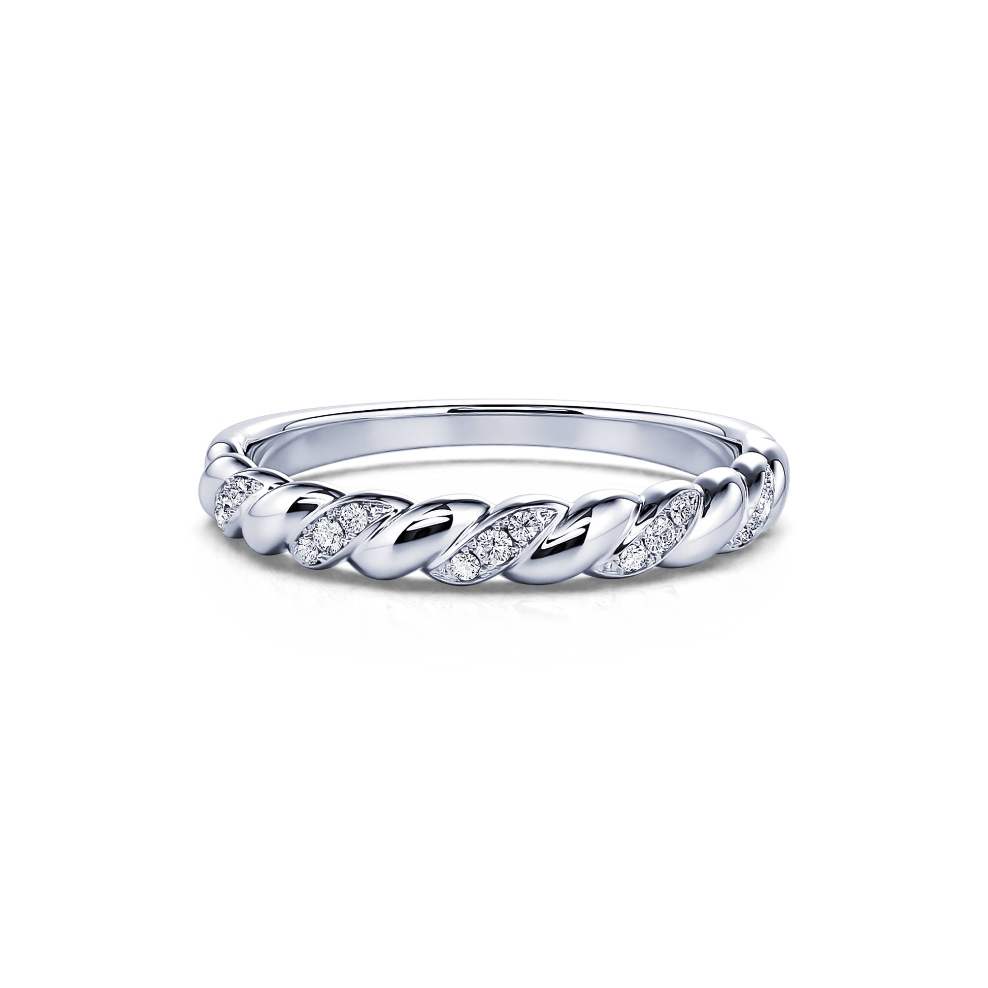 Bague torsade de diamants | L'Homme Moderne Bague torsade de diamants | L'Homme Moderne