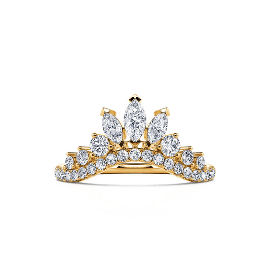 Elisabeth&nbsp;-&nbsp;Alliance diamant or jaune #2