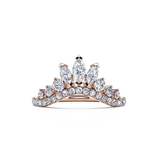 Elisabeth&nbsp;-&nbsp;Alliance diamant or rose #2