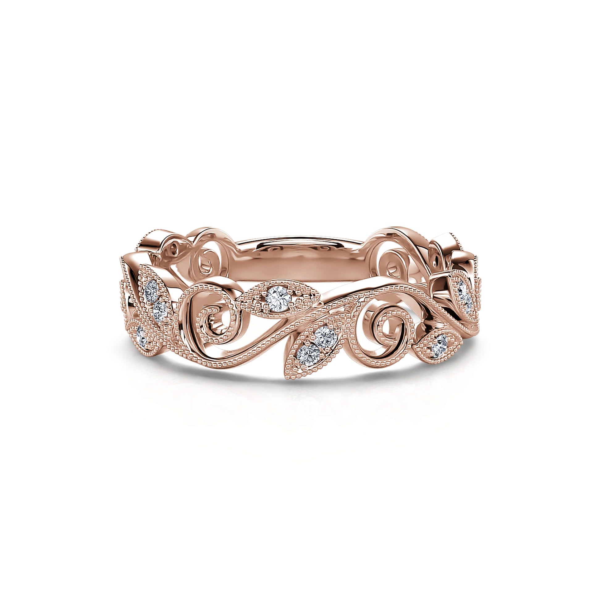 Alliance or rose diamant Gelanda 3
