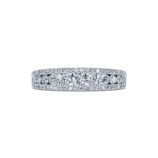 Giulia&nbsp;-&nbsp;Alliance demi tour diamant platine #2