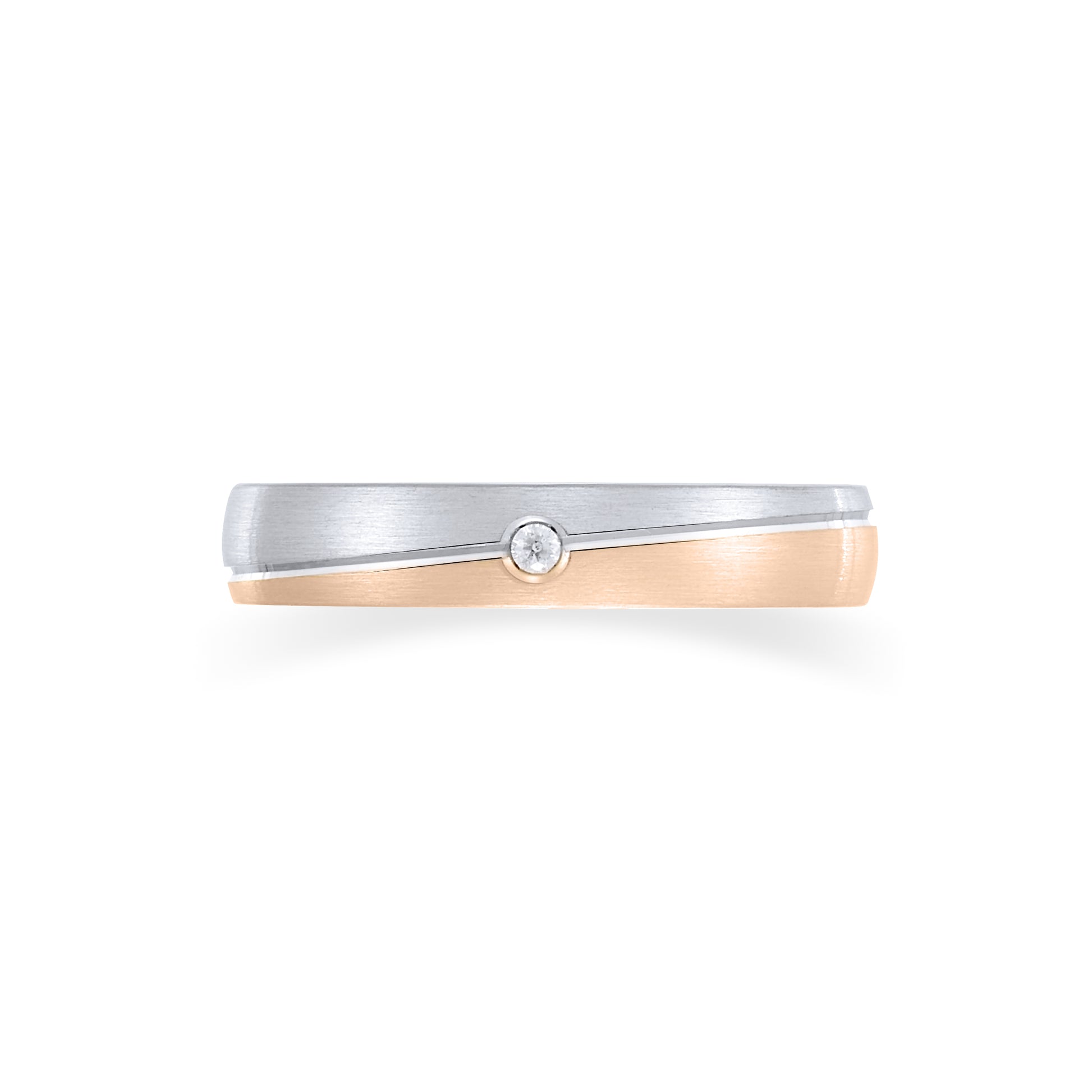 Alliance or blanc et rose Juli 2