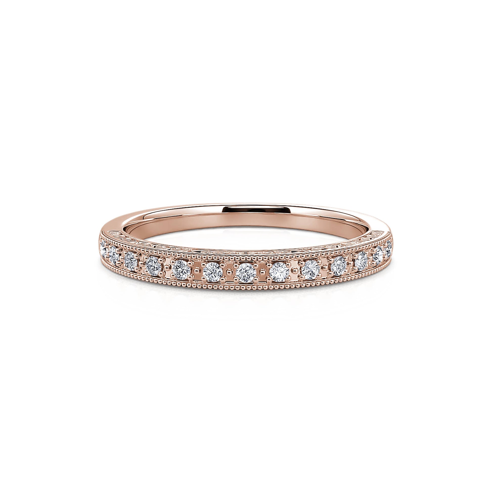 Alliance diamant or rose July 3
