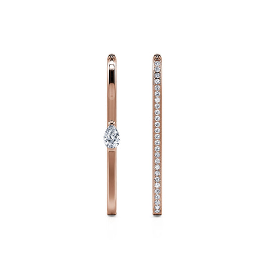 Laly M&nbsp;-&nbsp;Boucles d'oreilles or rose #2